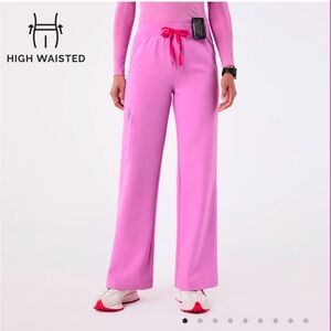 Figs. ISABEL HIGH WAISTED WIDE LEG SCRUB PANT